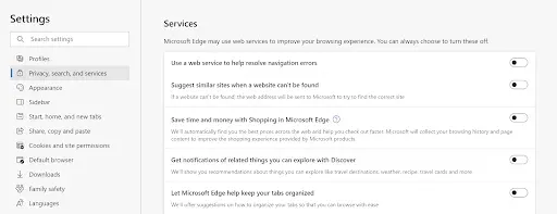 Turn off unnecessary services to speed up your cloud software