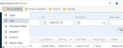 Using Bookmarks to Save Time - Bookmark your Aimsio software
