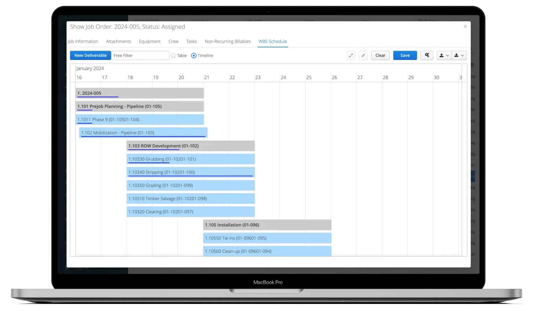 Job costing and insights in Aimsio