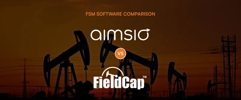 Aimsio vs. FieldCap: Which Field Service Platform is Right for your Operation?